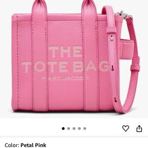 Marc Jacobs Petal Pink Tote Bag